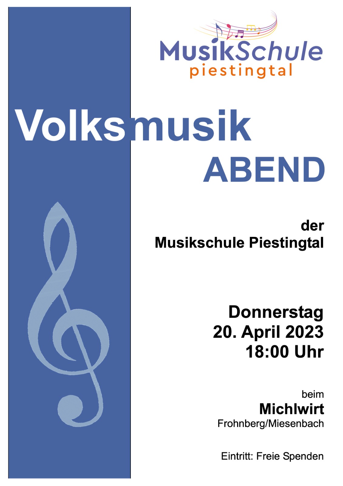 Volksmusikabend beim Michlwirt