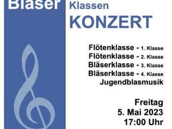 Bläserklassenkonzert