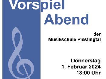 Vorspielabend im Februar