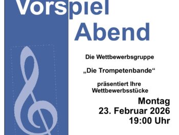 Trompetenbande präsentiert ihr Programm