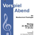 Vorspielabend in Gutenstein