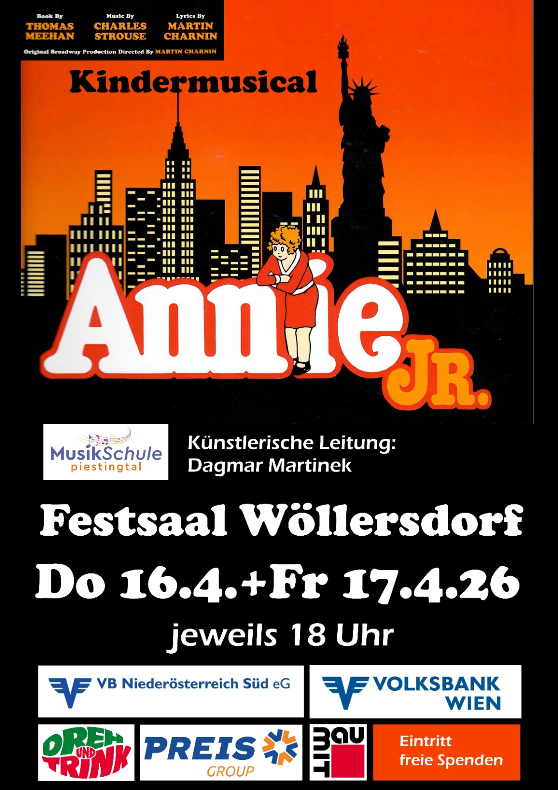 Musicalvorstellung Annie