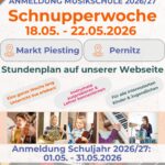Schnupperwoche in der Musikschule