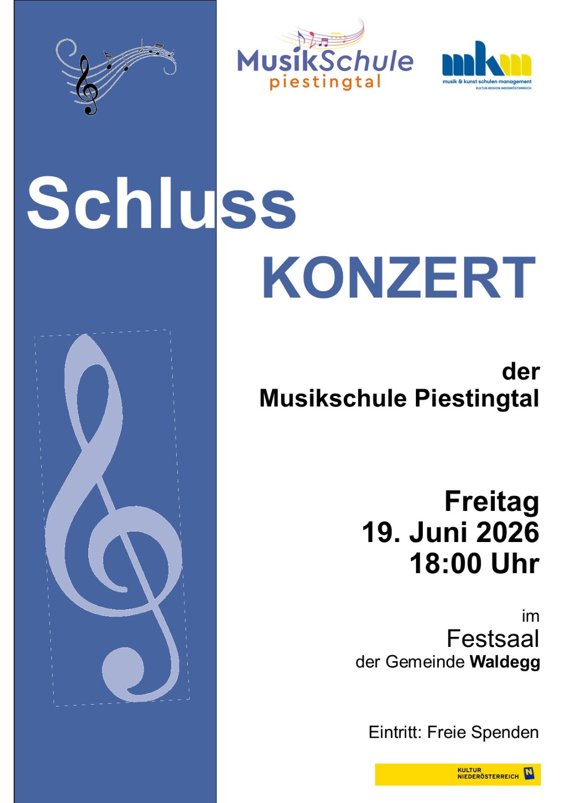 Schlusskonzert in Waldegg