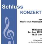 Schlusskonzert in Pernitz
