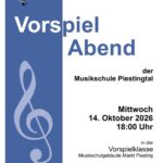 Vorspielabend in Markt Piesting