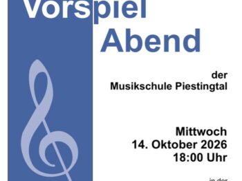 Vorspielabend in Markt Piesting